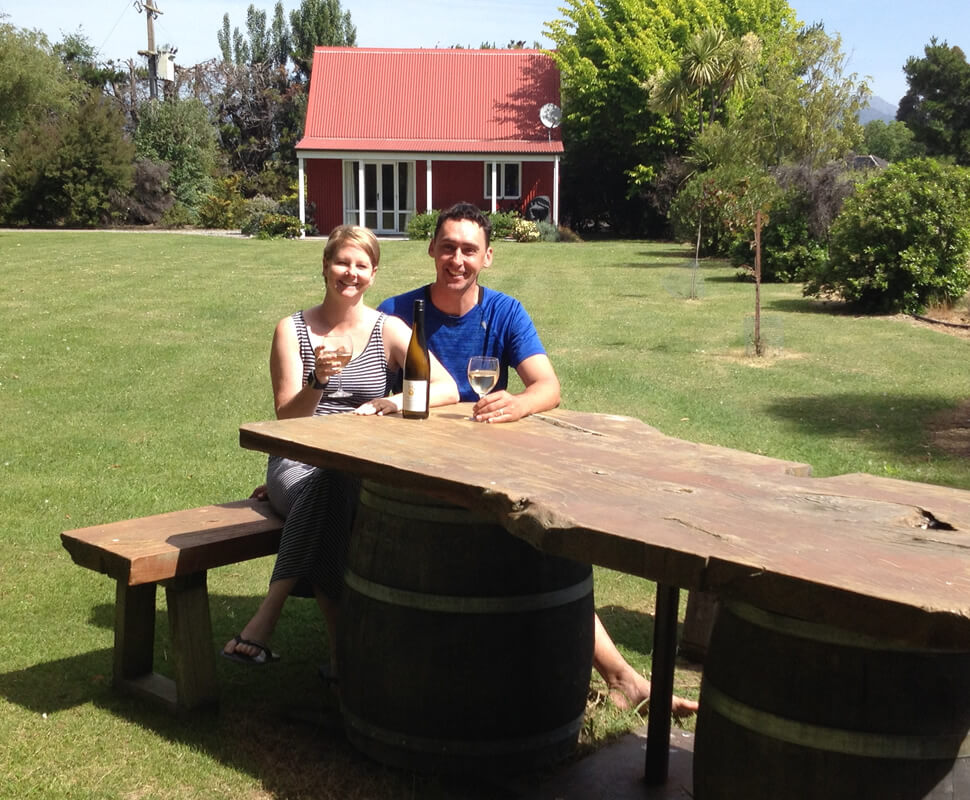 Sally And Jamie Arbuckle Of Brookhaven Cottage In Renwick Marlborough NZ